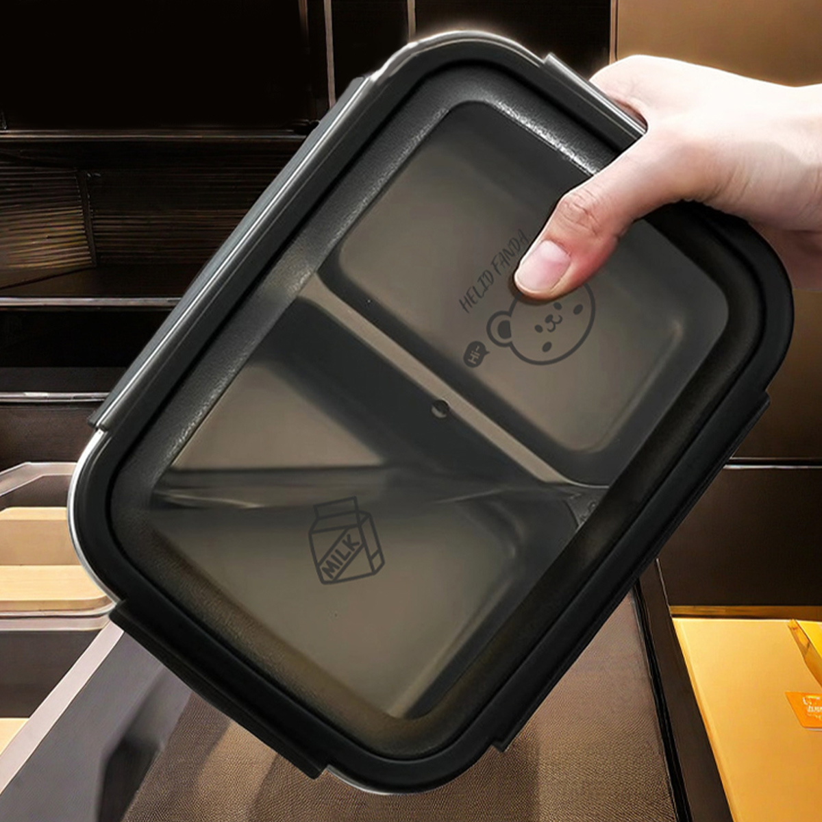 WORTHBUY 2/3 Grids 304 Stainle - Meal Prep Bowl review and price