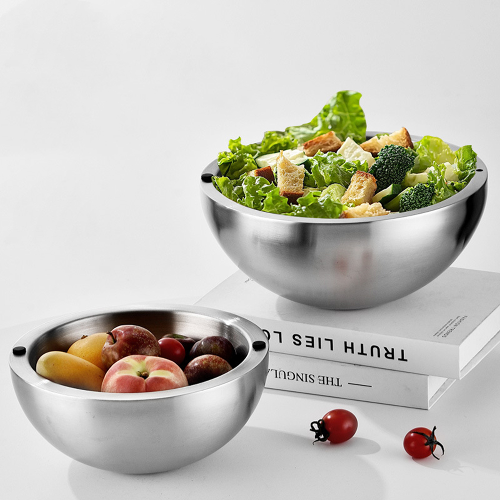 304 Thickened Salad Mixing Bow - Meal Prep Bowl review and price