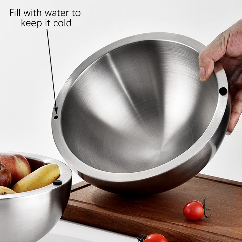 304 Thickened Salad Mixing Bow - Meal Prep Bowl review and price