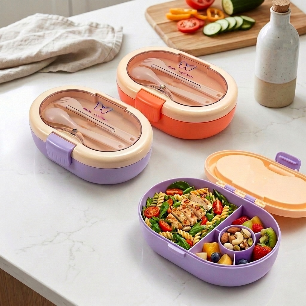 Leakproof Plastic Bento Lunch  - Meal Prep Or Prep Meal review and price
