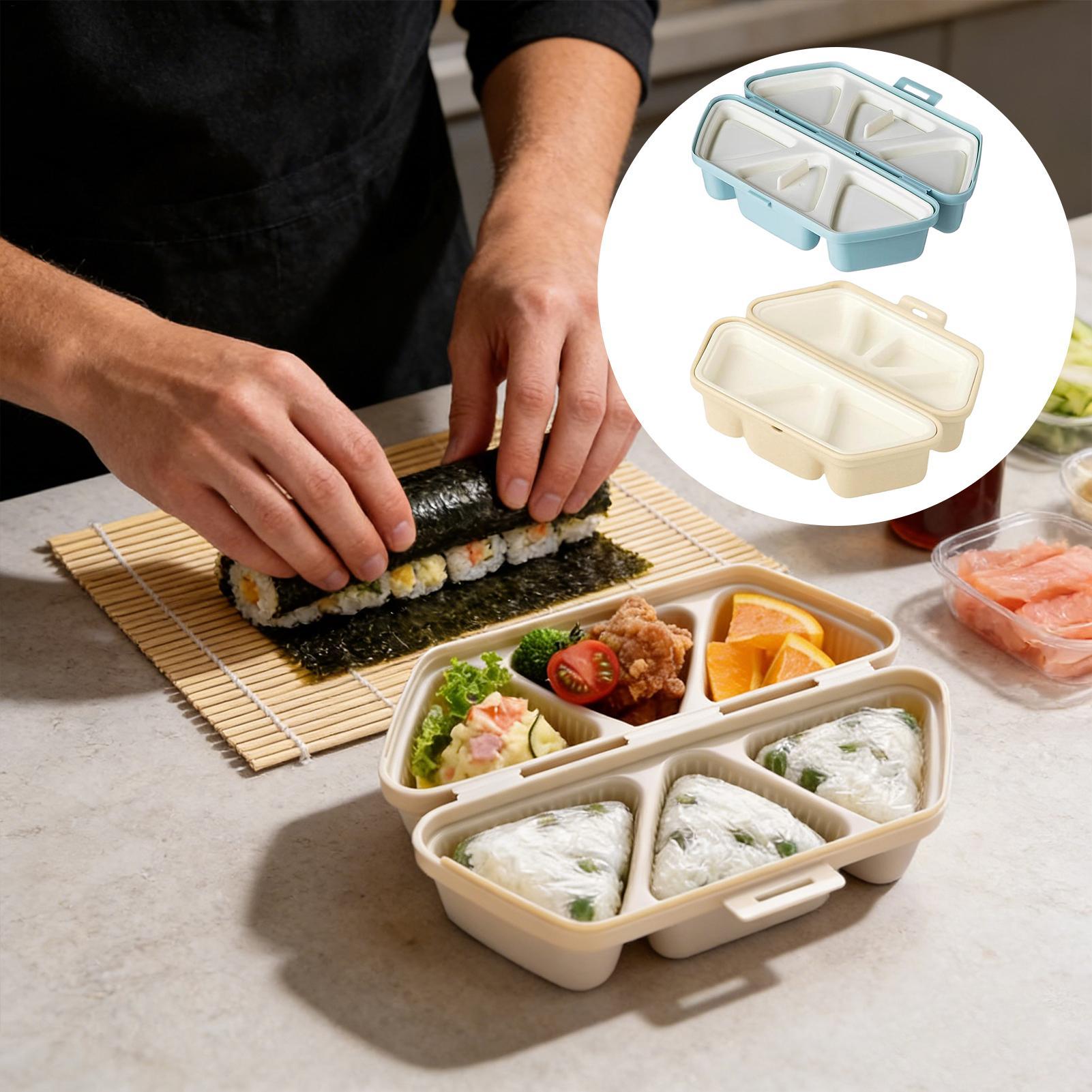 Sushi Mold Maker 6 Cavity Tria - Meal Prep Template review and price