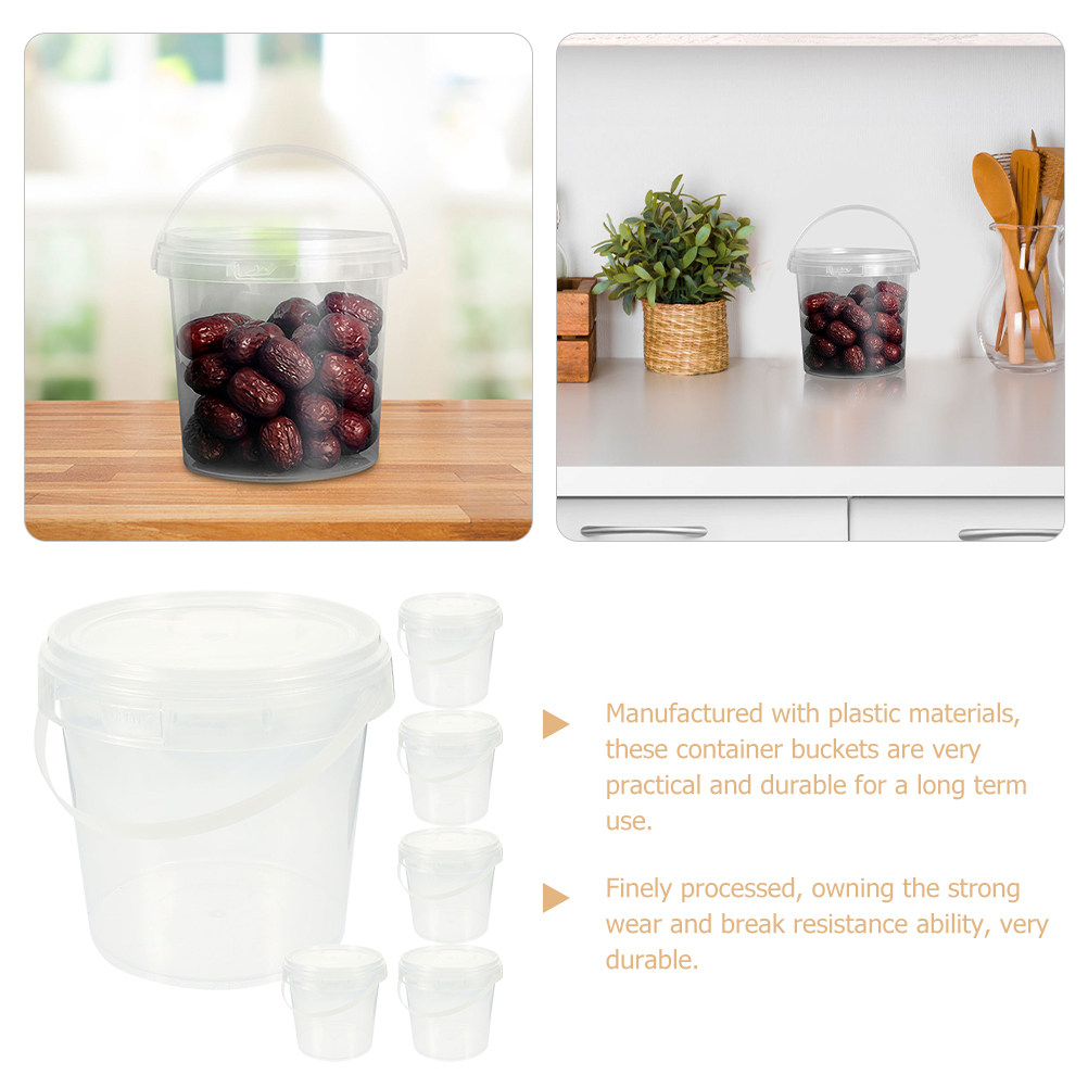 6Pcs Clear Food-Grade Plastic  - Meal Prep With Rice review and price